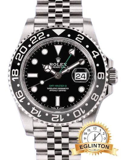 Rolex GMT-Master II “Bruce Wayne” 40mm Black & Grey Bezel Jubilee 126710GRNR
