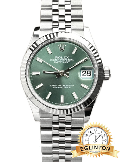 Rolex Datejust 31 Mint Green Dial Jubilee Bracelet 278274 "2026"