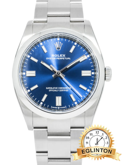 Rolex Oyster Perpetual 126000 36mm Blue Dial "2025" - Johny Watches