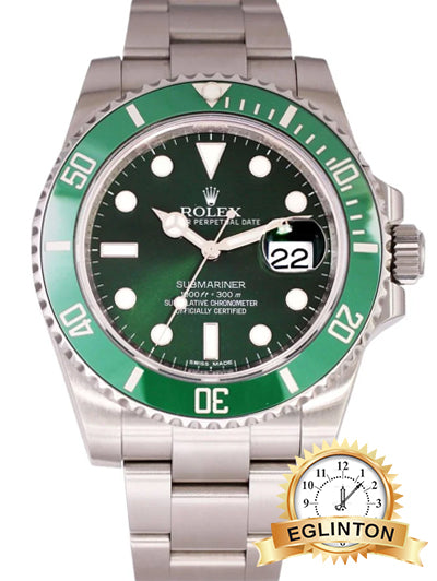 Rolex Submariner HULK 116610LV "2018" - Johny Watches