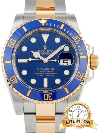 Rolex Submariner Date 116613LB Blue "2019" - Johny Watches