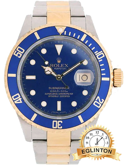 Rolex 16613 Submariner 40mm Bluesy "2008" ON HOLD