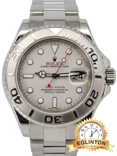 Rolex 40mm Yacht-Master 16622 Platinum Bezel “2000” - Johny Watches