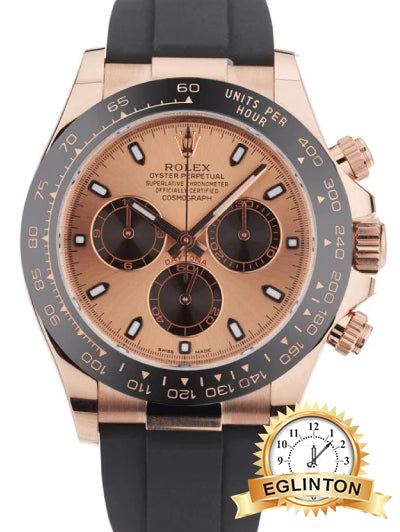 Rolex 40mm Daytona 18k Rose Gold Automatic 116515LN Rose Champagne Dial "2023"