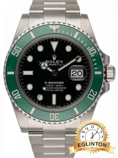 Rolex Submariner Date Starbucks Green Bezel Men's Watch 126610LV-0002 "2022" - Johny Watches