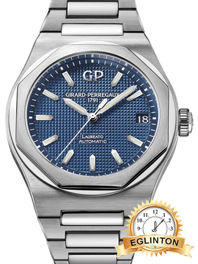 GIRARD-PERREGAUX LAUREATO WATCH 81010-11-431-11A - Johny Watches