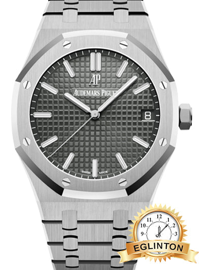 Audemars Piguet Royal Oak 41mm Grey Dial Steel Watch 15500ST.OO.1220ST.02 - Johny Watches