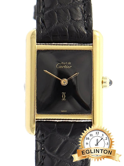 Cartier Tank Vermeil Gold Plated - Johny Watches