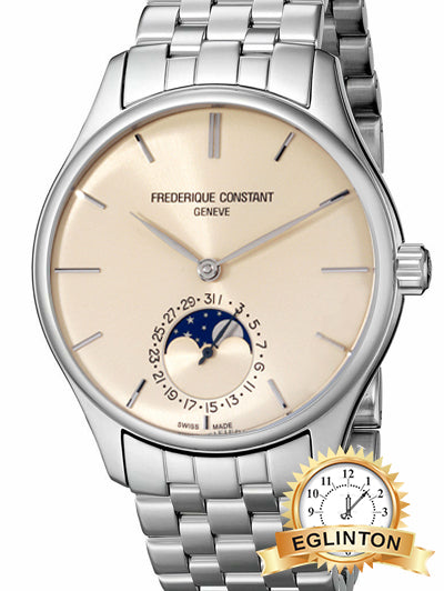 FREDERIQUE CONSTANT MANUFACTURE AUTOMATIC MOVEMENT IVORY DIAL MEN'S WATCH Model : FC-705BG4S6 - Johny Watches