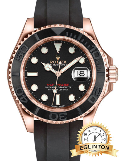 Rolex Yacht-Master 40 Everose Gold Men's Watch 116655 - Johny Watches