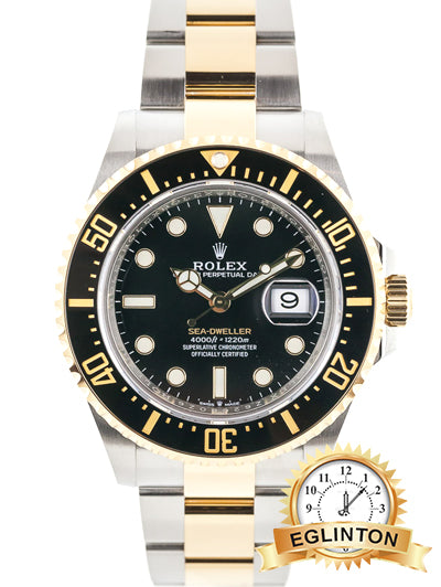 Rolex SEA DWELLER 126603 STAINLESS STEEL YELLOW GOLD 18K 43MM NEW FULL SET 2022 - Johny Watches