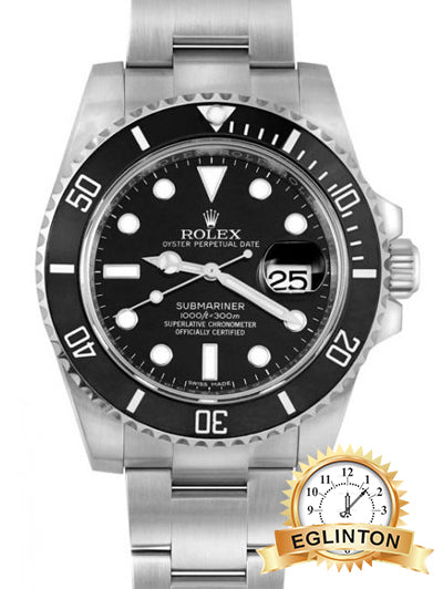 Rolex Submariner Date Black Dial Men's Watch 116610LN "2014" - Johny Watches