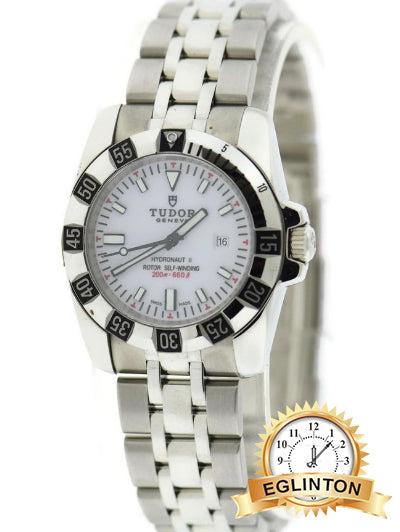 Tudor Lady Hydronaut II Silver Dial Stainless Steel Watch 24040 - Johny Watches