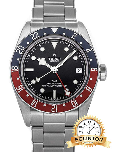 Tudor Black Bay Automatic Black Dial Mens GMT Pepsi Bezel Watch 79830RB-0001 "2021" - Johny Watches